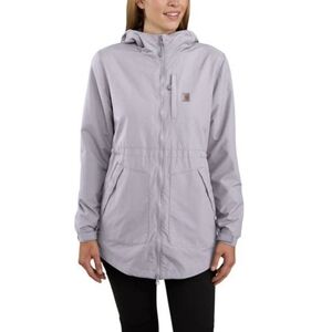 Carhartt Gray Rain Jacket - Relaxed Fit, Lightweight, 1 Warm Rating, 2X, NWOT